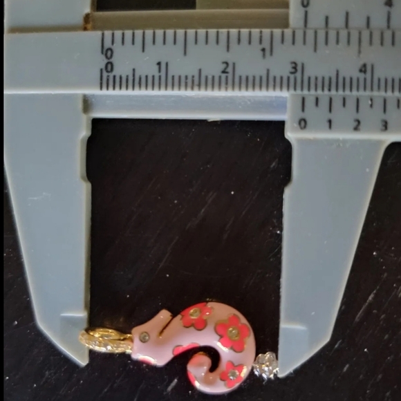 Aaron Basha 18k Gold Seahorse Diamond Enamel Pendant Charm-Estate Jewelry 7.4g - Picture 13 of 14